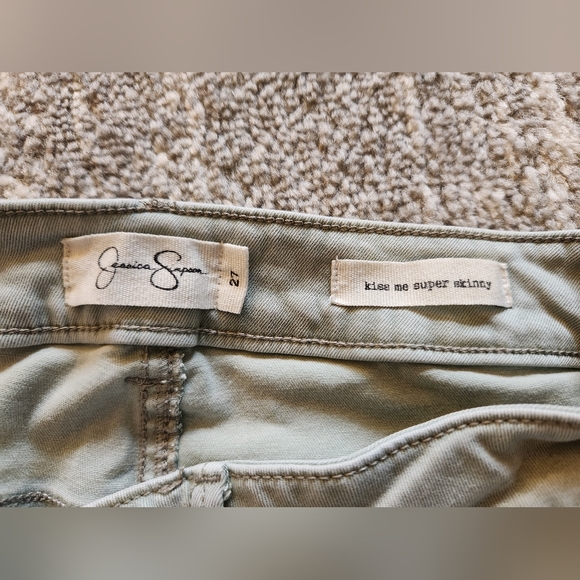 Jessica Simpson Sage Kiss Me Skinny Jeans Sz 27 - Picture 5 of 7